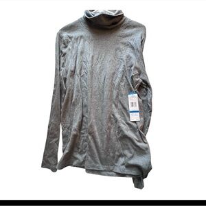 Jones New York Men's Heather Gray Turtleneck Sweater